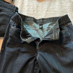 Lane Bryant high rise skinny jeans
